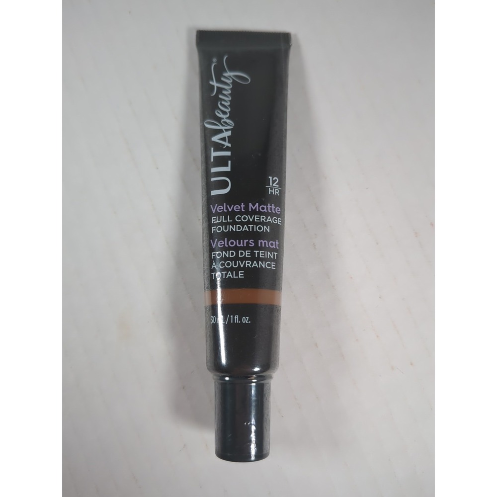 ULTA Beauty Velvet Matte Full Coverage Foundation Deep Warm 30ml NEW